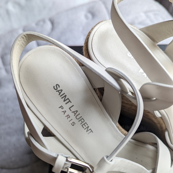 YSL White Espadrilles - Picture 14 of 15